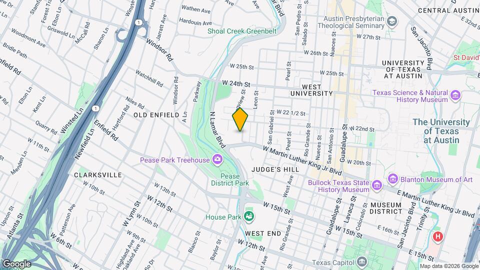 1902 David St Map and Location Details