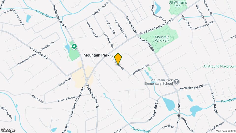 1277 Scenic Way SW Map and Location Details