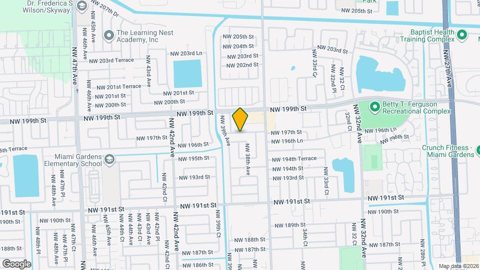 3810 NW 197th St Map and Location Details