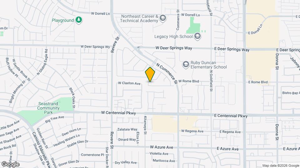 438 River Glider Ave Map and Location Details