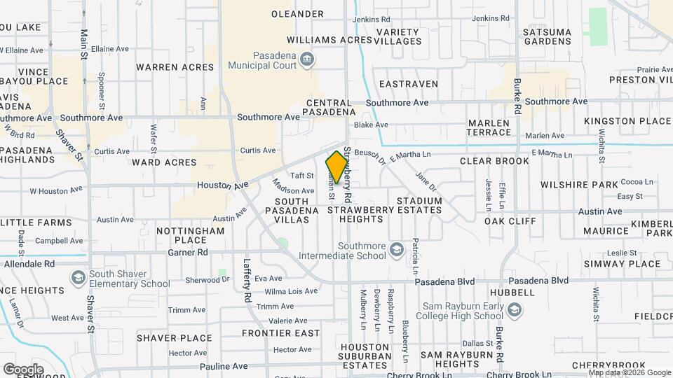 1701 Buchanan St Map and Location Details