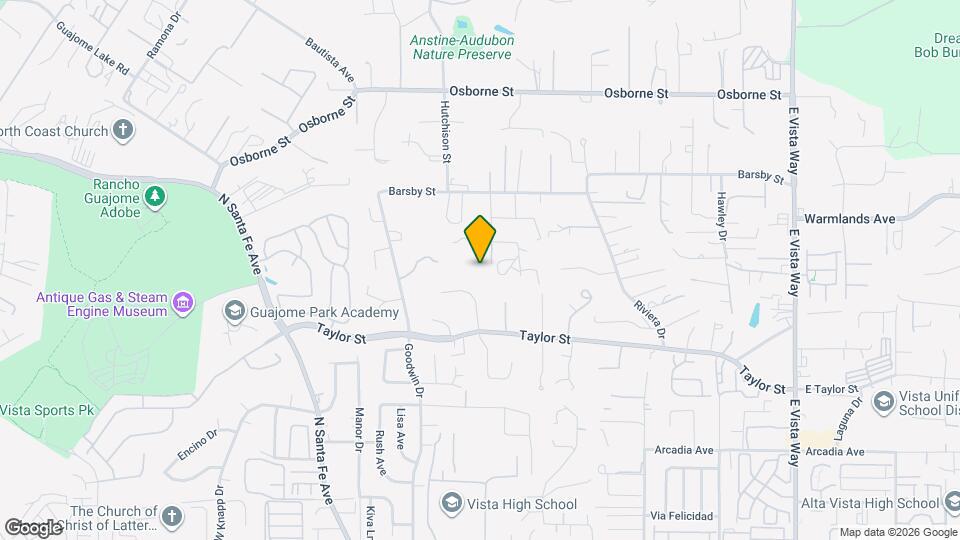 2080 Curtis Dr Map and Location Details