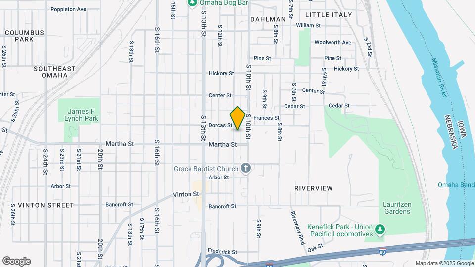 2217 S 11th St Map and Location Details