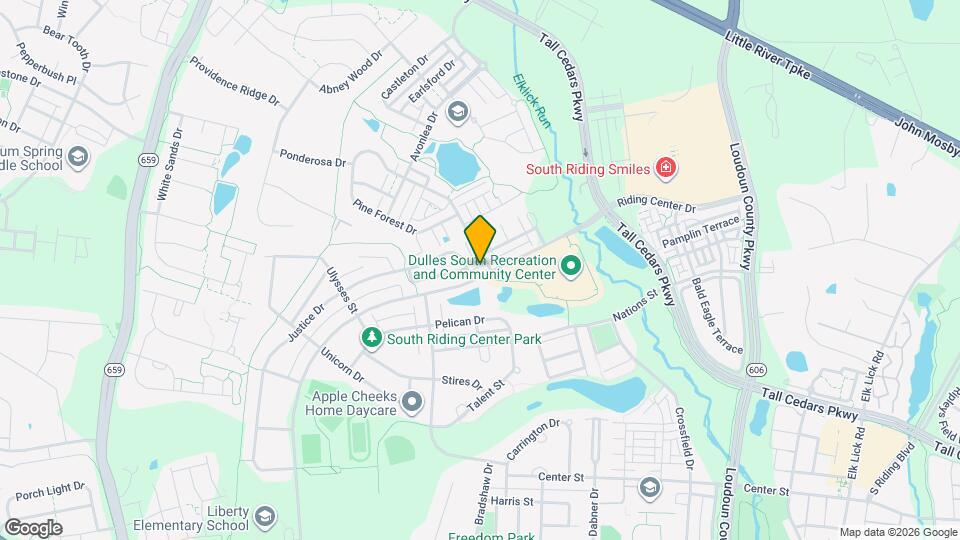 25065 Riding Center Dr Map and Location Details