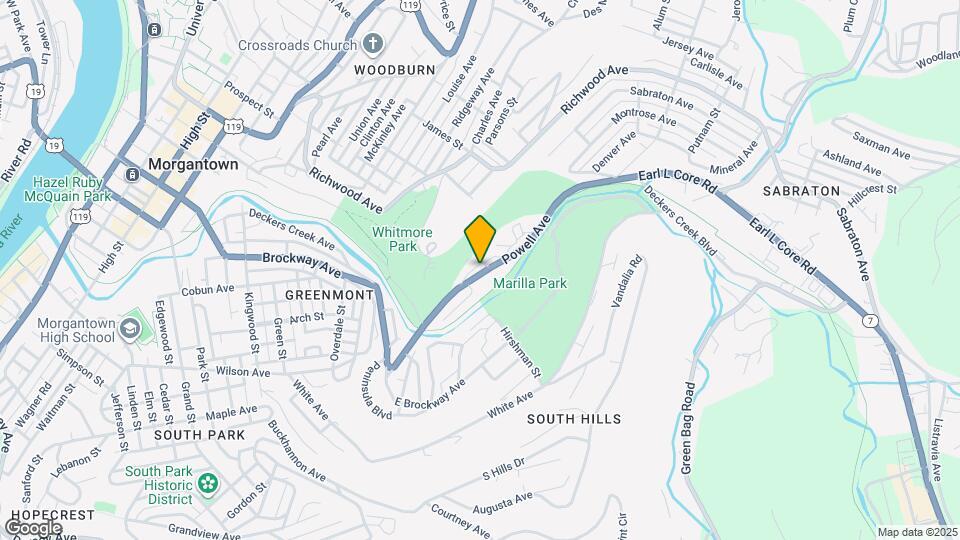 717 Powell Ave Mapa y Detalles de la Ubicación