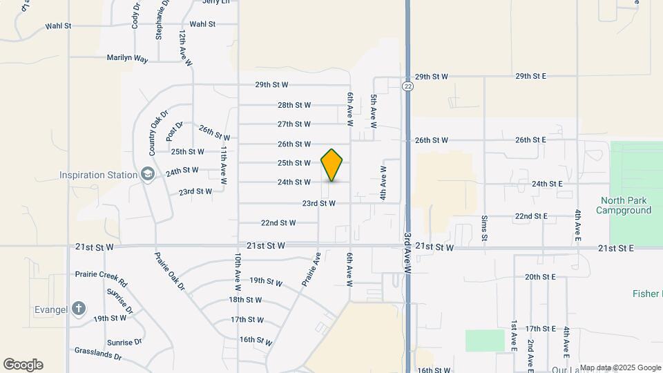 671 24th St W Mapa y Detalles de la Ubicación