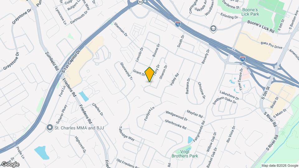 26 Terry Dr Map and Location Details