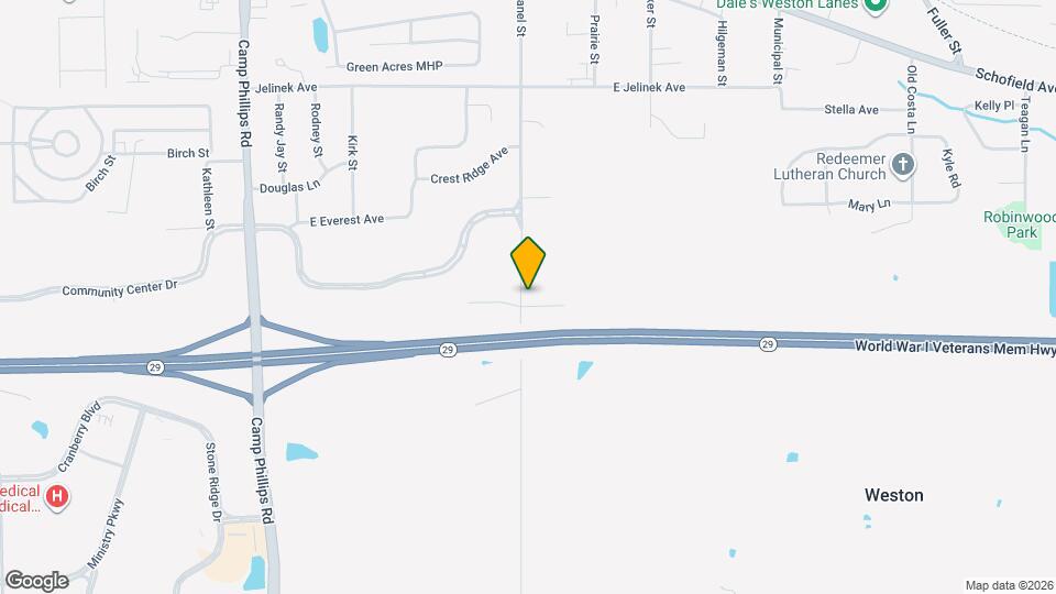 6803 Von Kanel St Map and Location Details