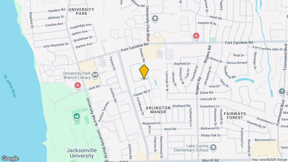 5948 Wentworth Cir S Mapa y Detalles de la Ubicación