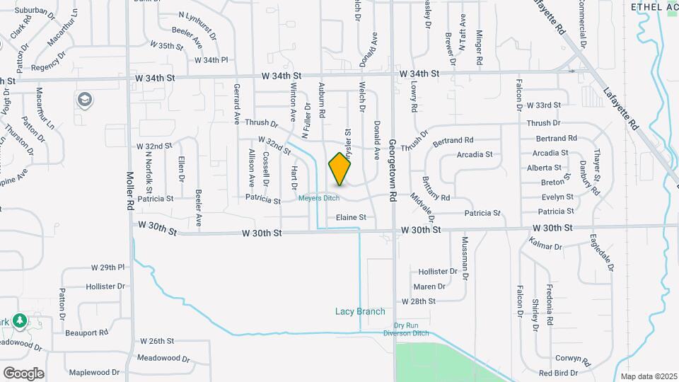 4948 Patricia St Map and Location Details