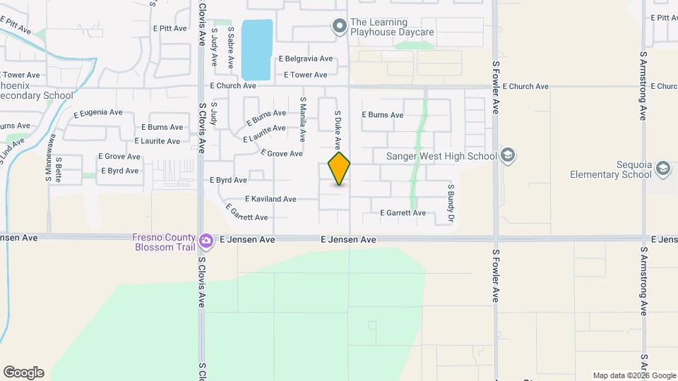 5781 E Kaviland Ave Map and Location Details