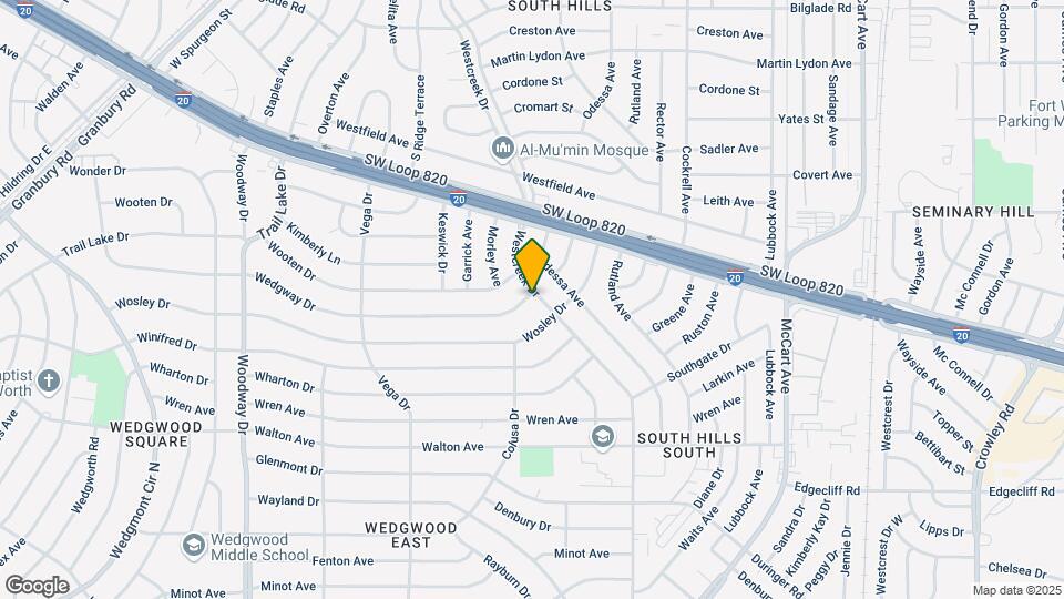 3501 Wedgway Dr Map and Location Details