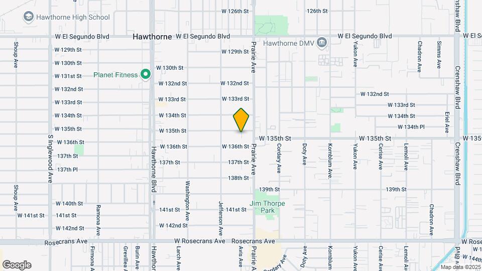 4050 W 135th St Map and Location Details