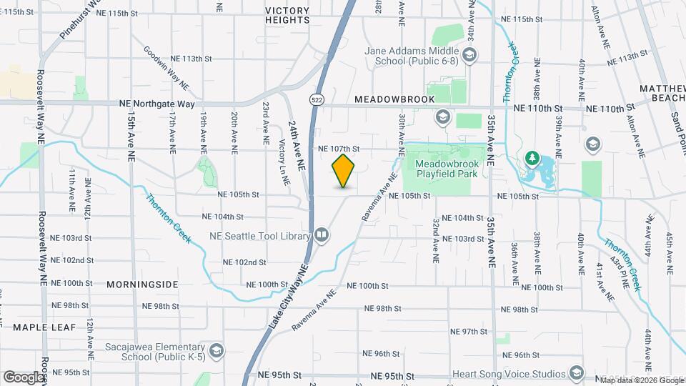 2539 NE 105th Pl Map and Location Details
