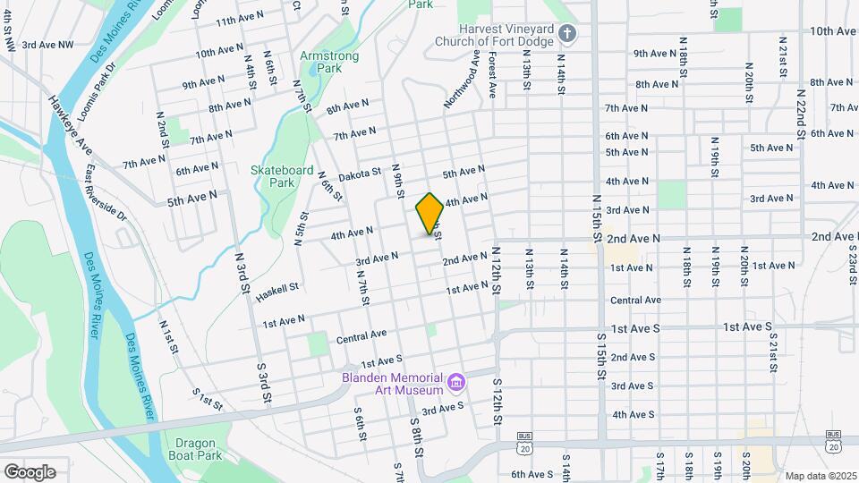 919 3rd Ave N Map and Location Details