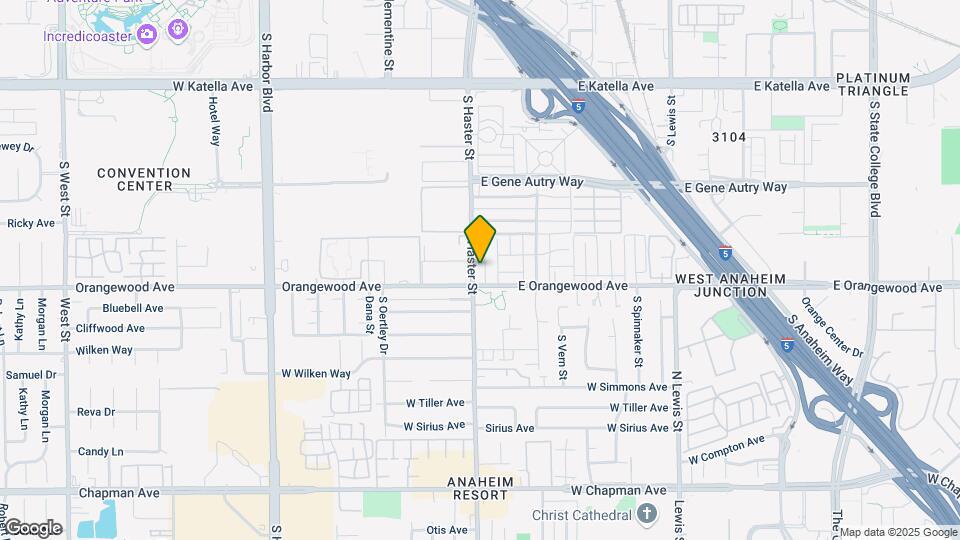 2072 S Haster St Mapa y Detalles de la Ubicación
