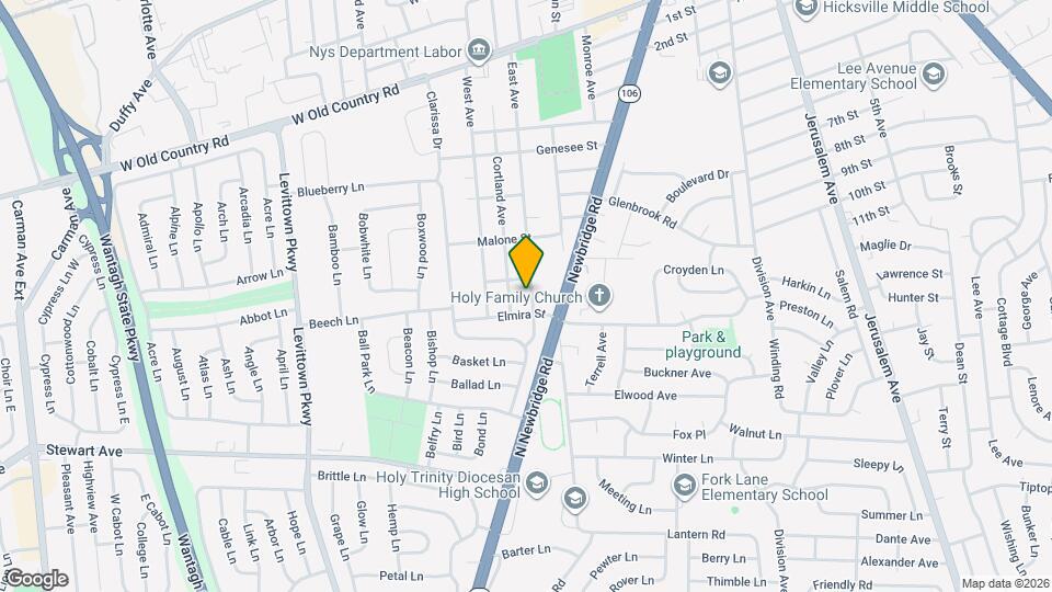 143 East Ave Map and Location Details