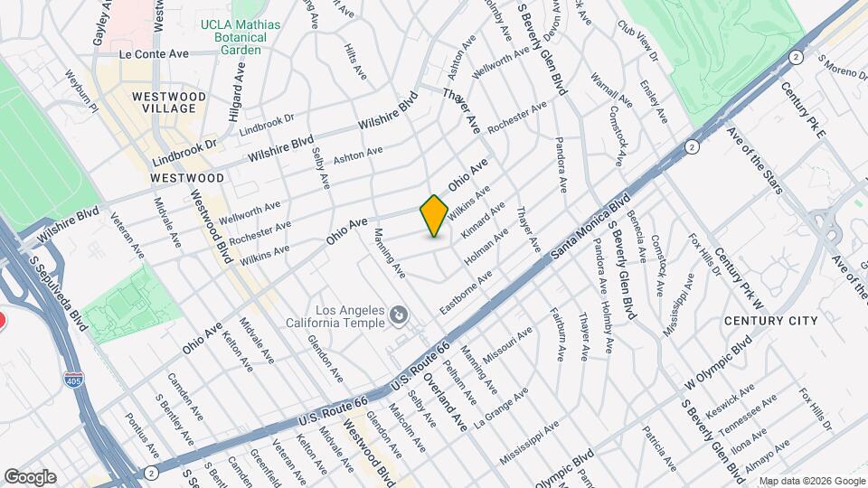 10623 Kinnard Ave, Unit 10623 Map and Location Details
