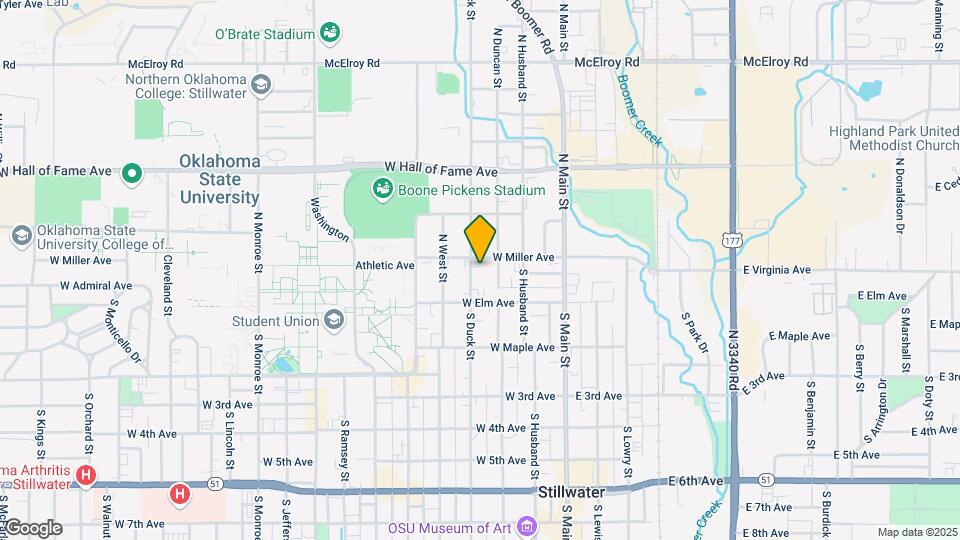133 N Duck St Map and Location Details