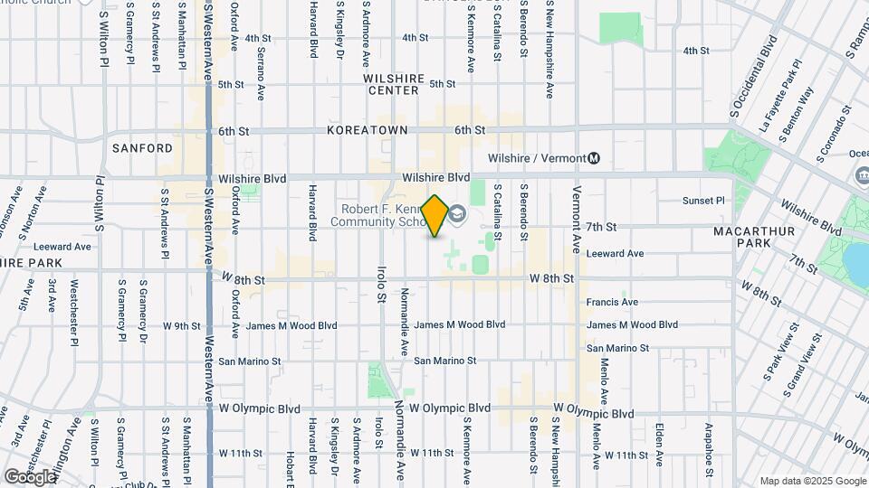 720 S Mariposa Ave Map and Location Details