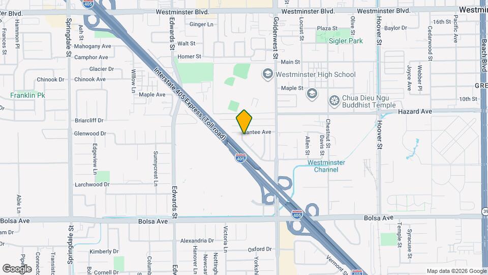 6815 Sowell Ave Map and Location Details