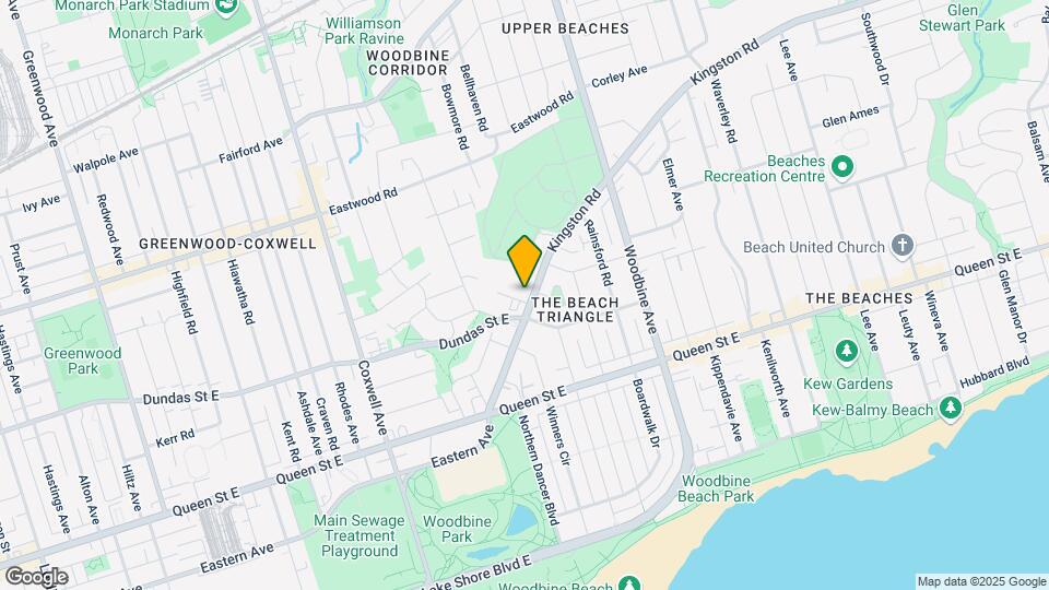 130 Kingston Rd Map and Location Details