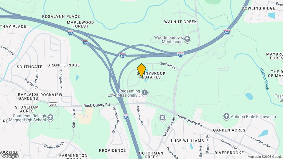 2147 Sunny Cove Dr Map and Location Details