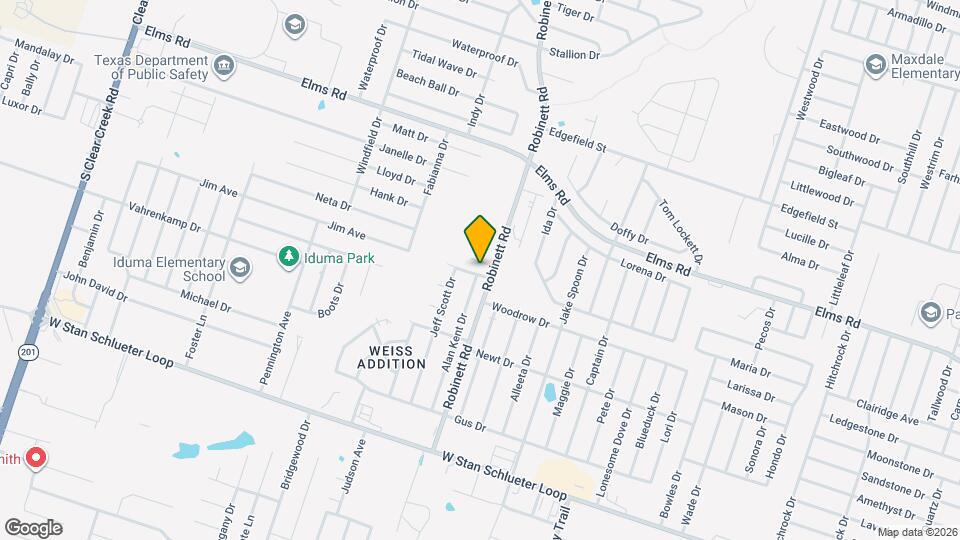 3903 Bade Dr Map and Location Details