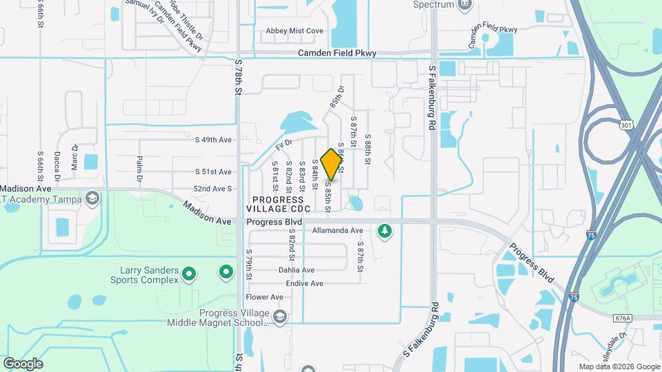 5024 S 85th St Map and Location Details