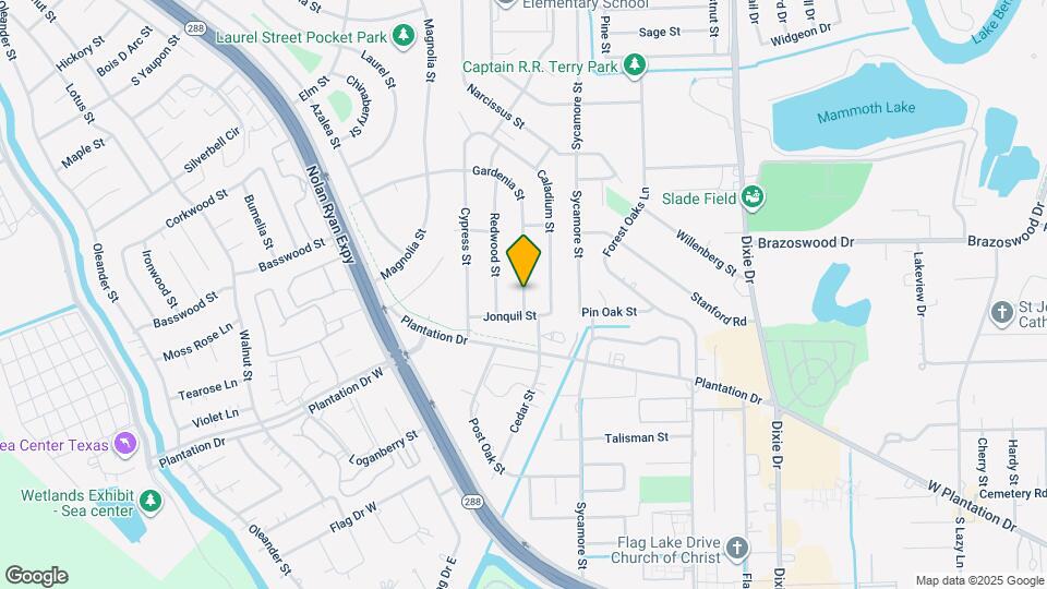 527 Gardenia St Map and Location Details