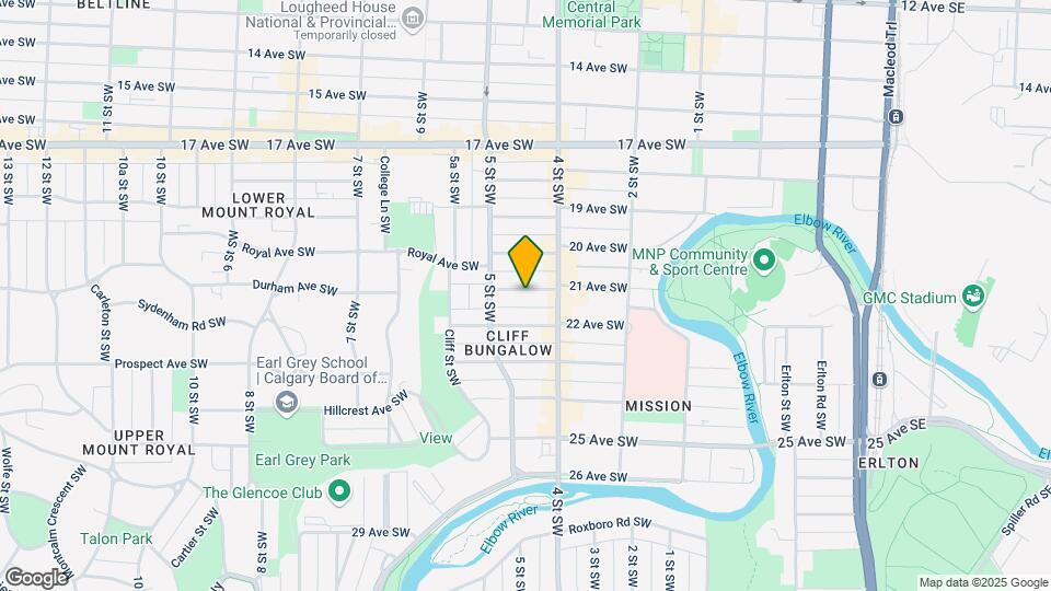 513 21st Ave SW Map and Location Details
