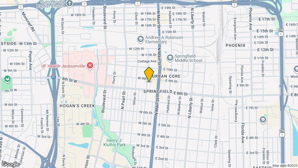 1831 N Laura St Map and Location Details