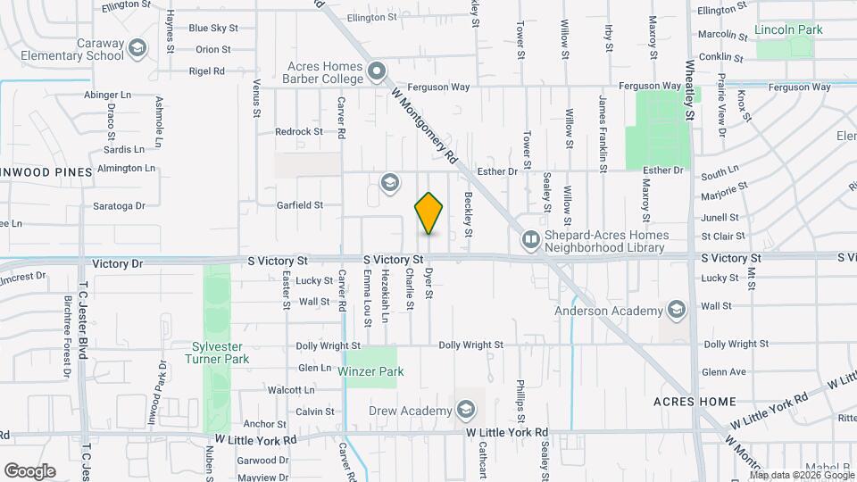 7809 Dyer St Map and Location Details