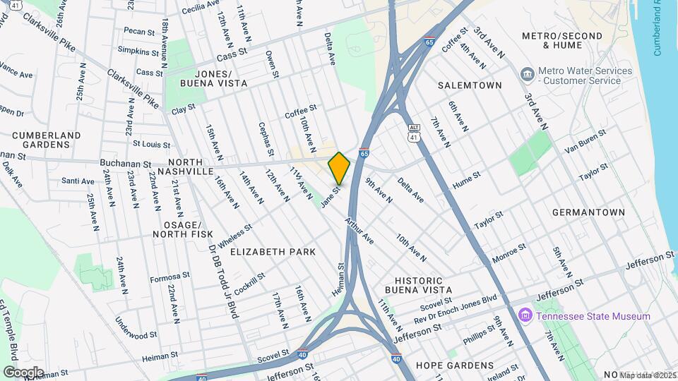 1633 10th Ave N Mapa y Detalles de la Ubicación
