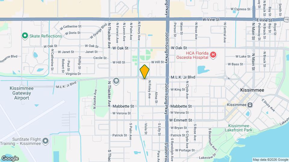 504 N Rosland Dr Map and Location Details