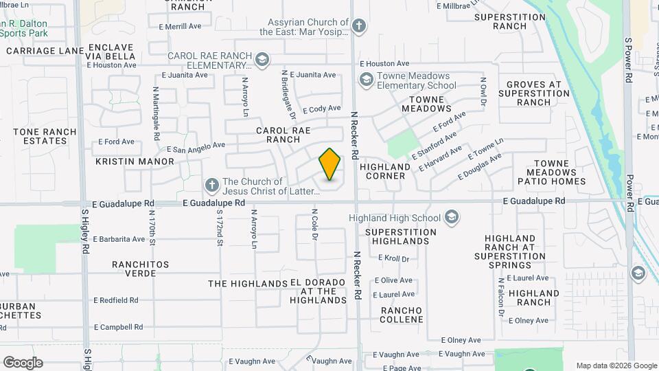 3928 E Douglas Loop Map and Location Details