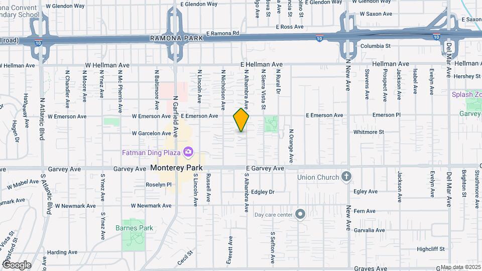 231 N Alhambra Ave Map and Location Details