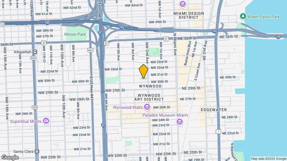 229 NW 30th St, Unit D5 Map and Location Details