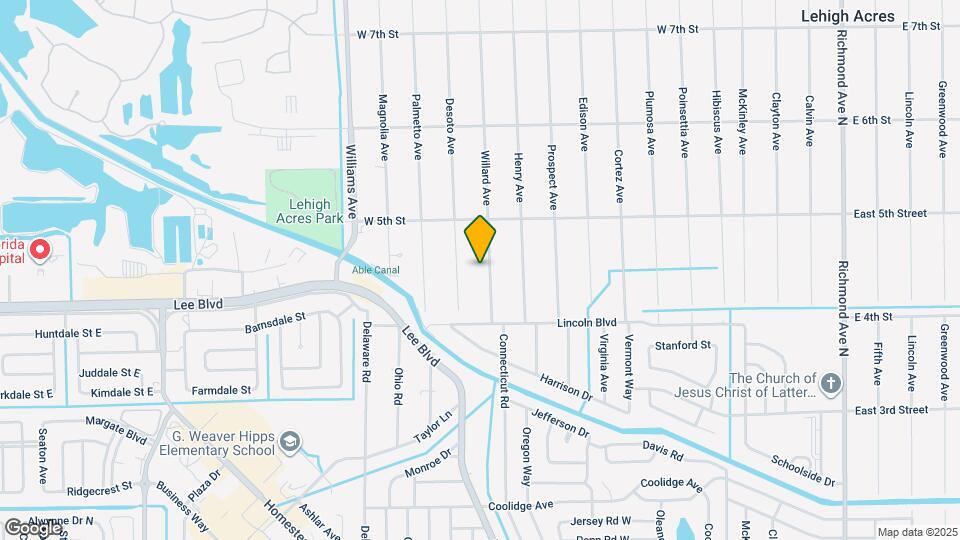 411 Willard Ave Map and Location Details