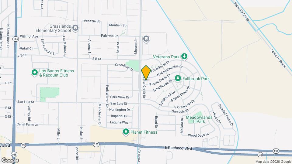 2306 N Rock Creek Dr Map and Location Details