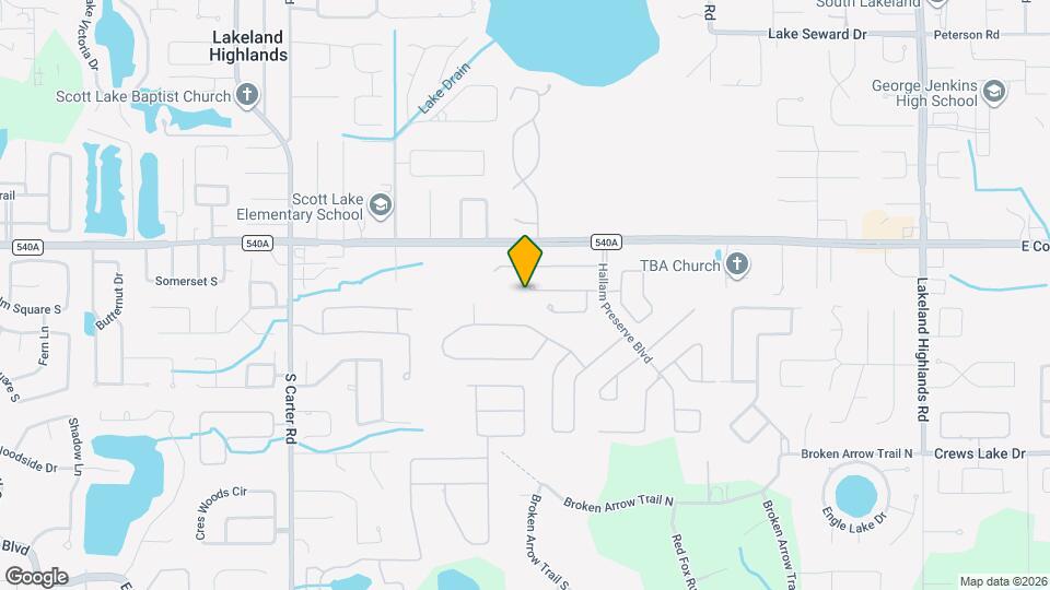 1455 Silver Leaf Dr Map and Location Details