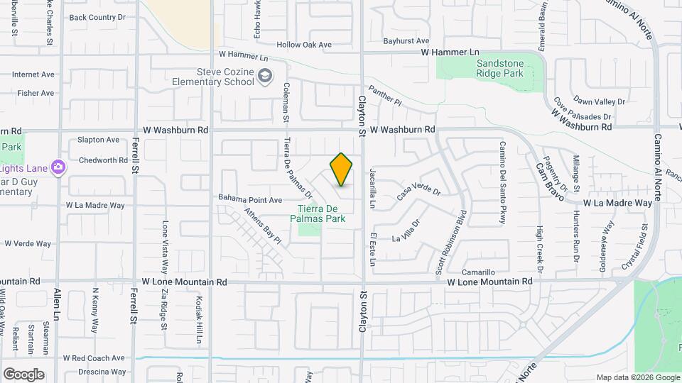 5010 Paradise Harbor Pl Map and Location Details