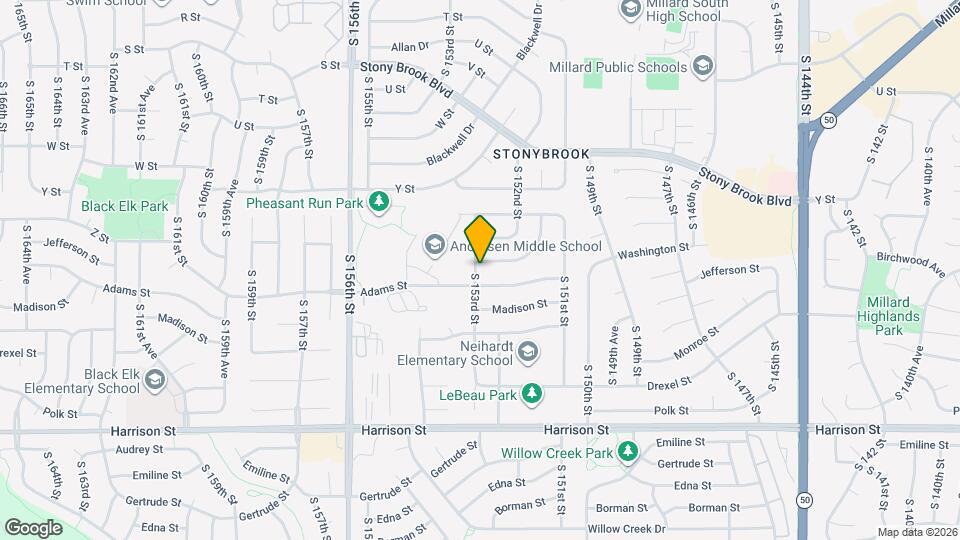 15229 Jefferson St Map and Location Details