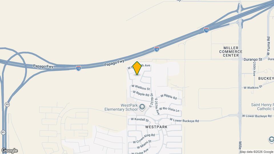 25842 W Gibson Ln Map and Location Details