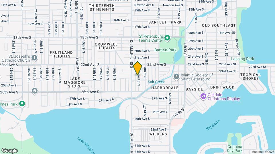 2325 Highland St S Map and Location Details
