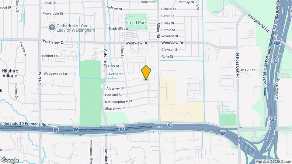 6906 Alderney Dr Map and Location Details