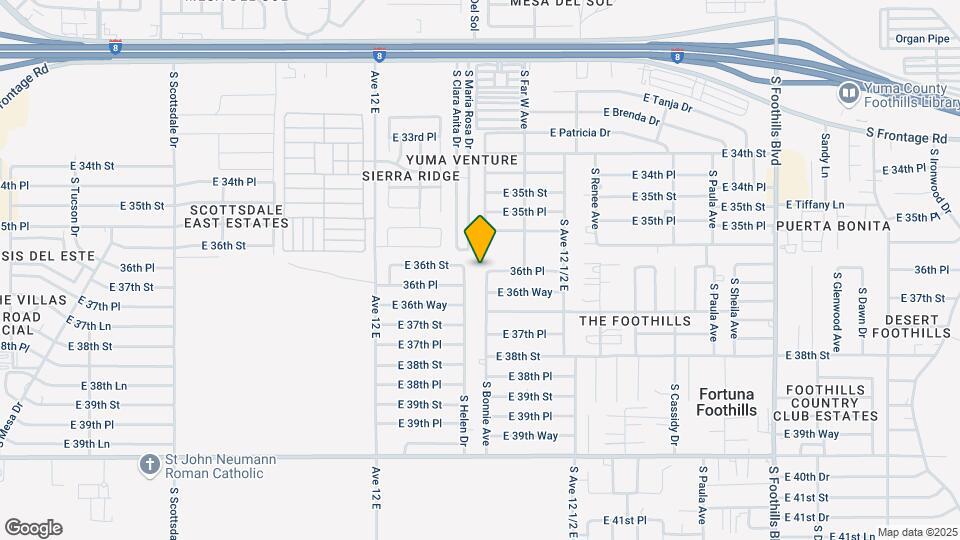 11524 S Bonnie Ave Map and Location Details