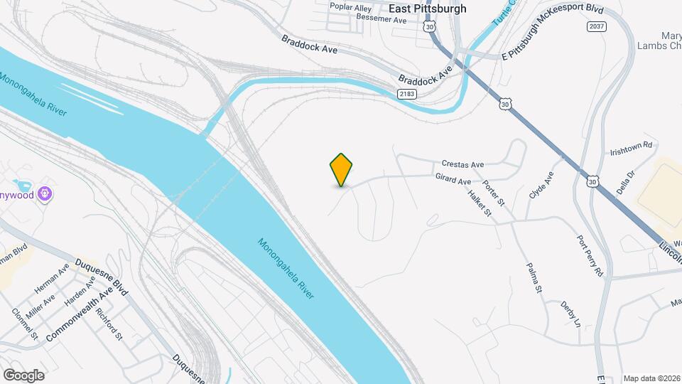 1607 Girard Ave Map and Location Details