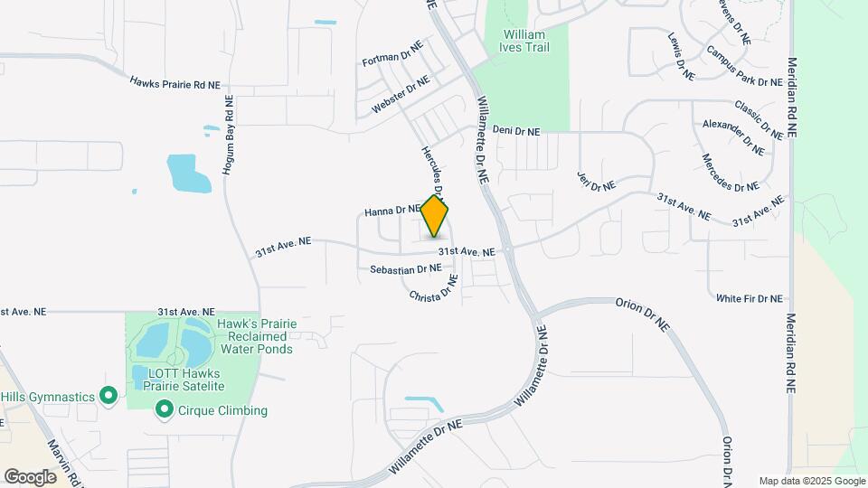 8739 Hanna Ln NE Map and Location Details