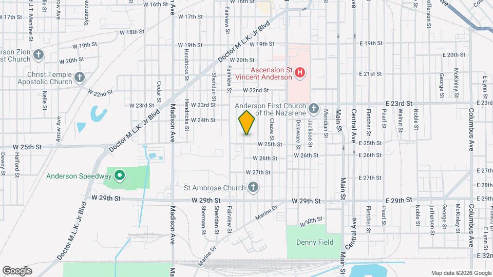 2442 Morton St Map and Location Details